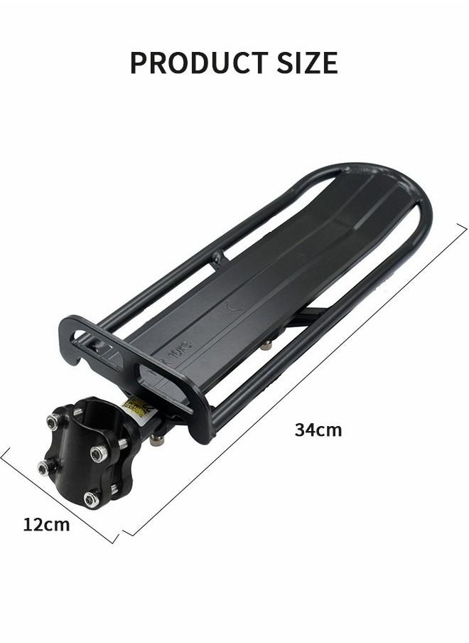 GROIC - Bicycle Rack Bicycle Rack, Adjustable Alloy Bike Rack, Aluminum Alloy Waterproof Bicycle Luggage Rear Rack Retractable, Bicycle Equipment Accessories, MTB Flat Carrier - Image 1