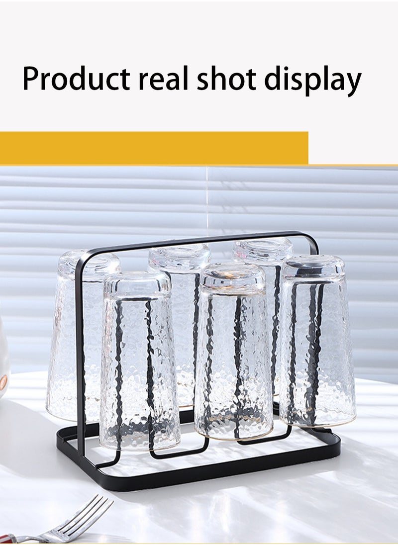 Generic - Light Luxury Household Portable Cup Rack, Mug Tea Cup Glass Rack, Inverted Drain Sink Supplies Bowl And Plate Rack - Image 1