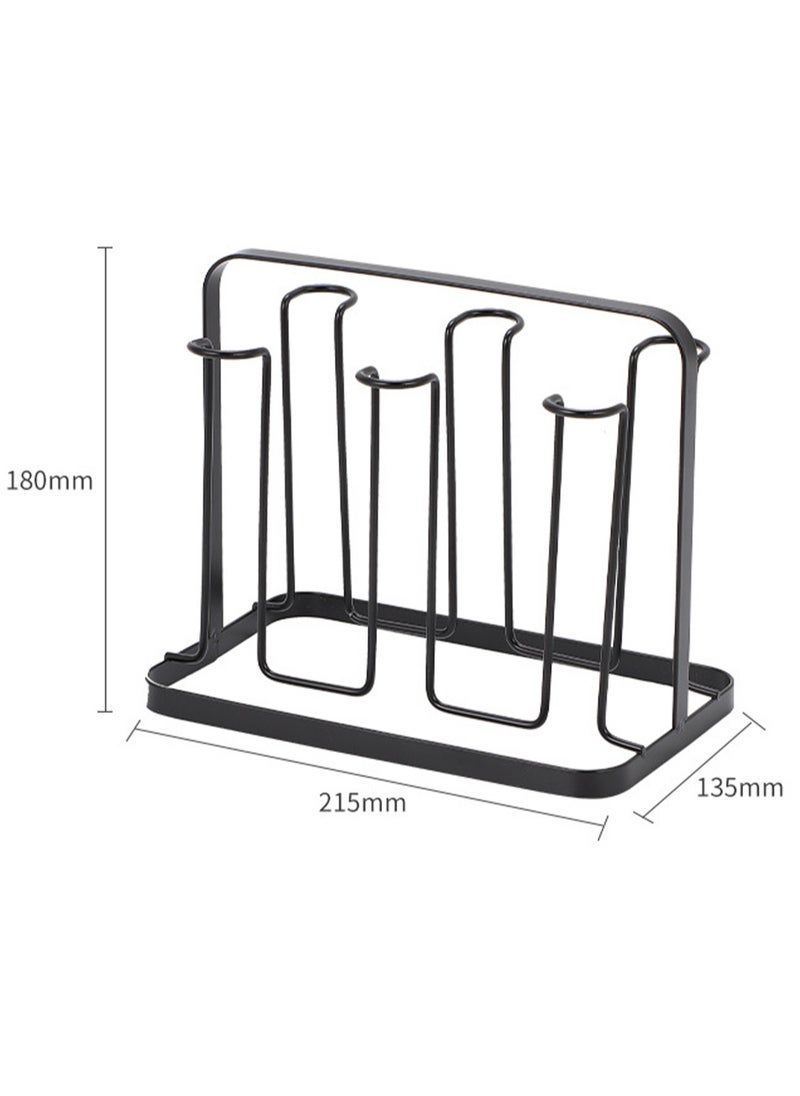 Generic - Light Luxury Household Portable Cup Rack, Mug Tea Cup Glass Rack, Inverted Drain Sink Supplies Bowl And Plate Rack - Image 1