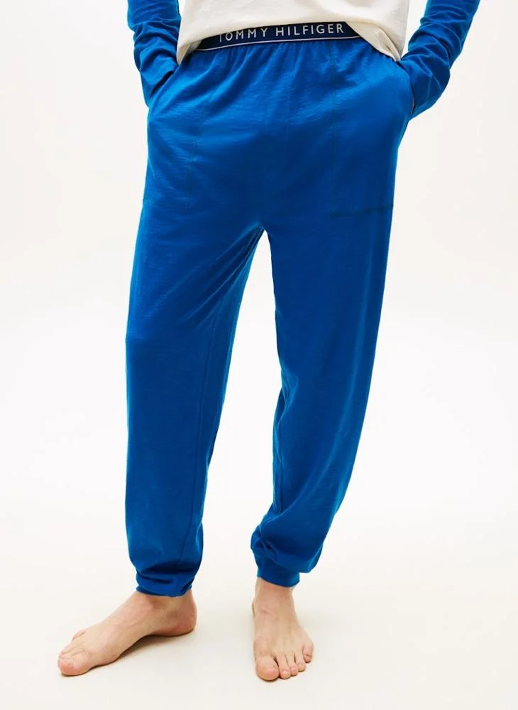 TOMMY HILFIGER  Essential Textured Jersey Long Pyjama Set for Men | Best Price UAE