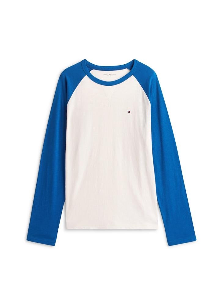 TOMMY HILFIGER Essential Textured Jersey Long Pyjama Set - Image 5