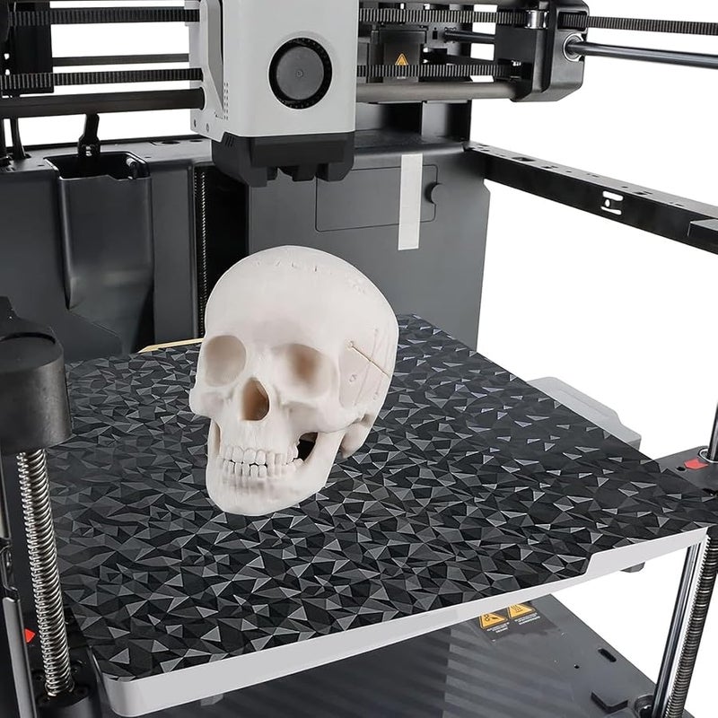 لوحة بناء من الفولاذ الزنبركي مزدوجة الجوانب PEI PEO مقاس 310x310 مم لطابعة A8 Plus ثلاثية الأبعاد - Image 5