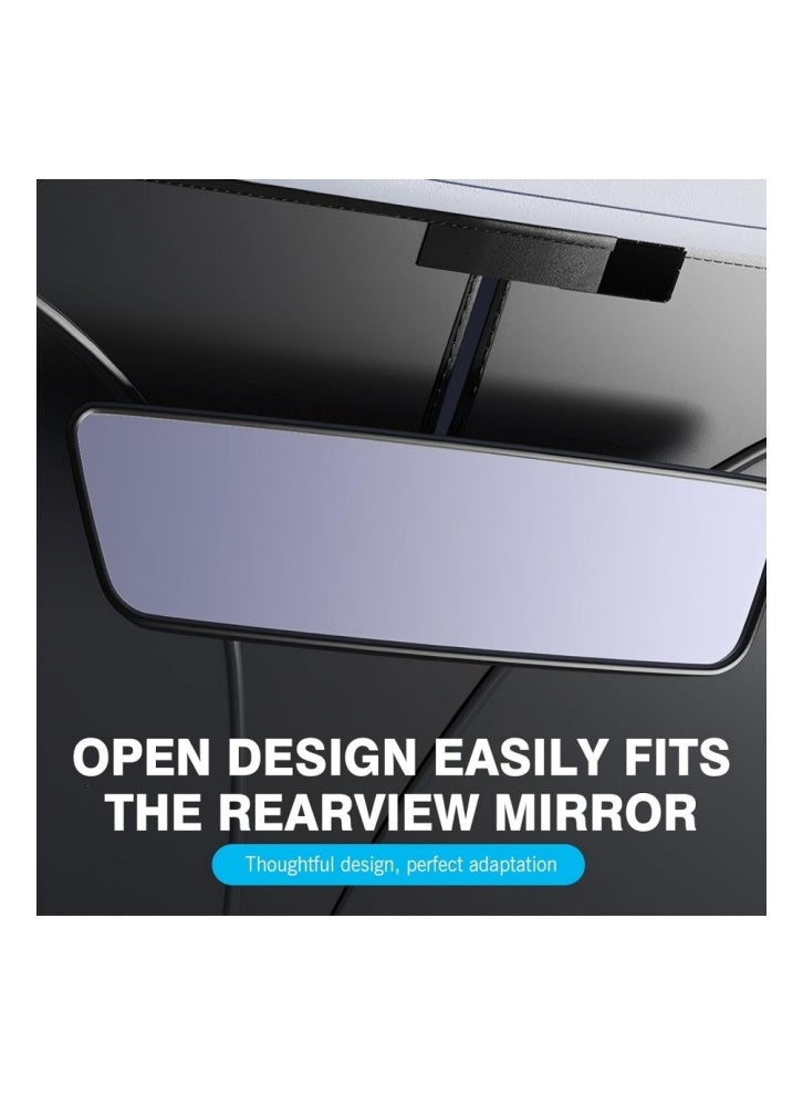 واقي الشمس للزجاج الأمامي مع حقيبة تخزين - واقي الشمس القابل للطي للزجاج الأمامي للسيارة، قماش محسّن للحماية من الأشعة فوق البنفسجية، واقي شمس سميك عالمي للسيارات والشاحنات وسيارات الدفع الرباعي وسيارات MPV - Image 3