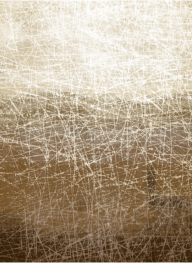 Classic Design Turkish Rectangular Decorative Carpet - Light Brown