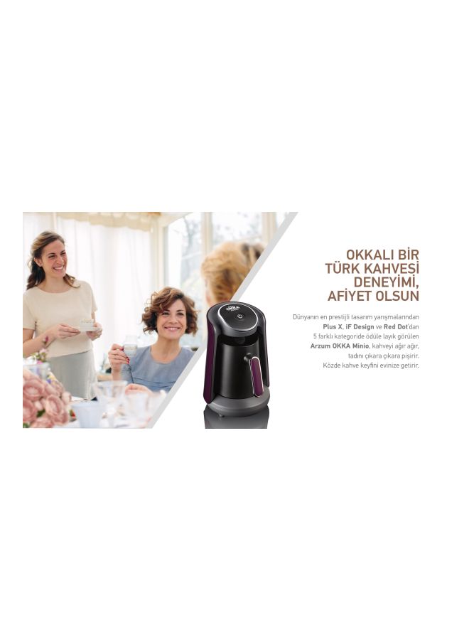 Arzum OKKA Minio Turkish Coffee Machine 480W 1 L Okka Purple - Image 4