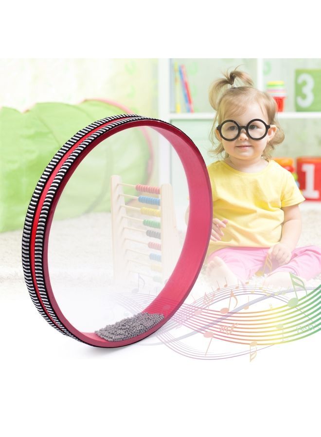 NIBEMINENT Ocean Drum Musical Toy 10-Inch For Children - Image 2