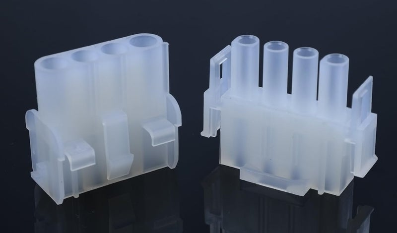 Molex -1 Match Set - (4-Pin) w/14-20 AWG, Wire Connector - 2.13mm D, Latch Lock, MLX™ - Image 2