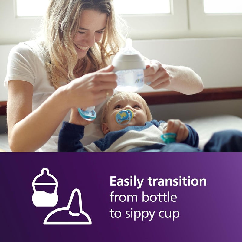 Avent Philips Avent Natural Trainer Cup with Extra Fast Flow Natural Response Nipple Flow 5 and Soft Spout 5oz SCF26301 - Image 2