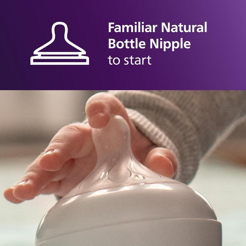 Avent Philips Avent Natural Trainer Cup with Extra Fast Flow Natural Response Nipple Flow 5 and Soft Spout 5oz SCF26301 - Image 3