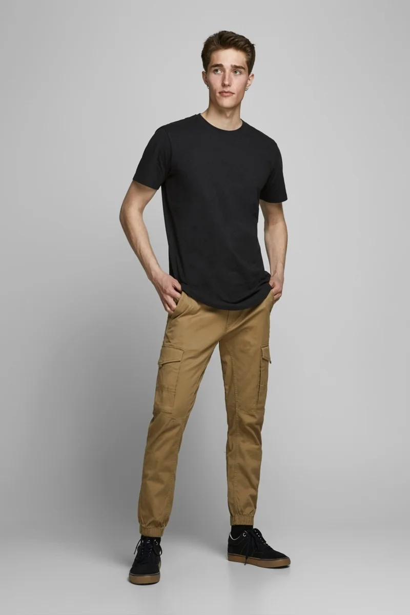 Jack Jones Crew Neck Relaxed Cut T-Shirt-Noa