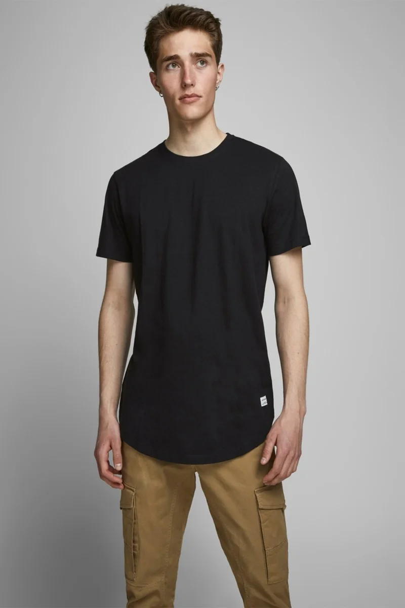 Jack Jones Crew Neck Relaxed Cut T-Shirt-Noa