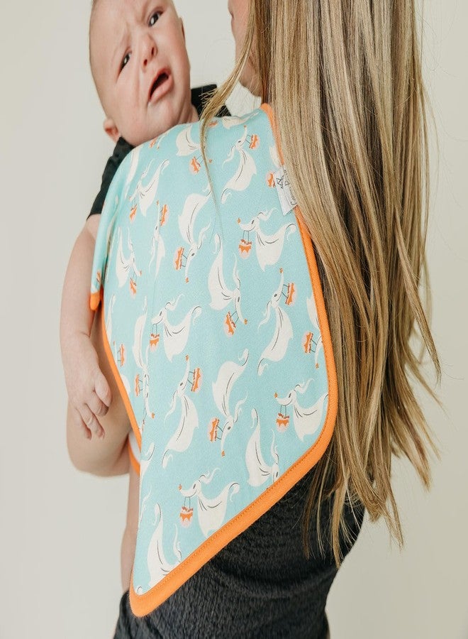 Copper Pearl Baby Burp Cloth Large 21''x10'' Size Premium Absorbent Triple Layer 3-Pack Gift Set 'Nightmare Before Christmas' - One Size - Image 3