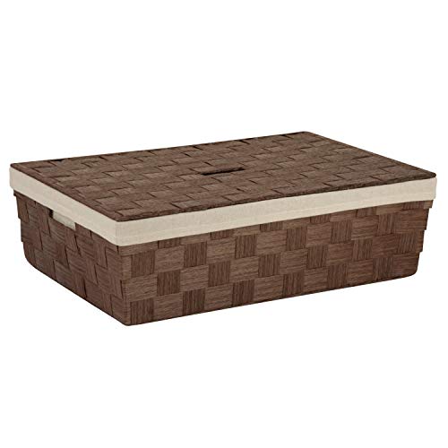 Honey Can Do Honey-Can-Do Paper Rope Underbed Baskt, BRN STO-03733 Brown - Image 1