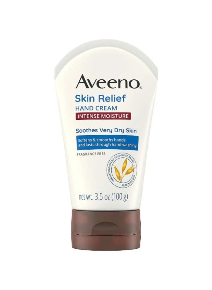 Aveeno Soothing Oatmeal Fragrance Free Hand Cream - 100g