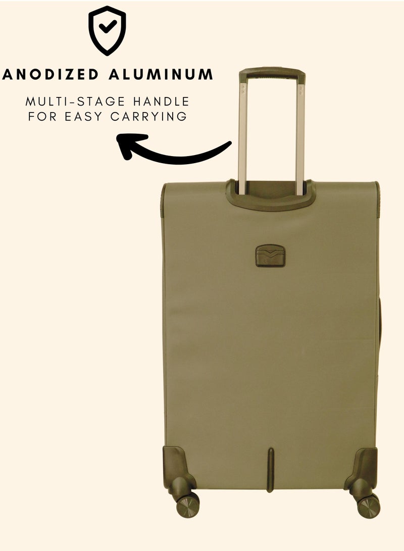 pierre cardin Softside Luggage Nantes Collection Set of 3  - Image 5