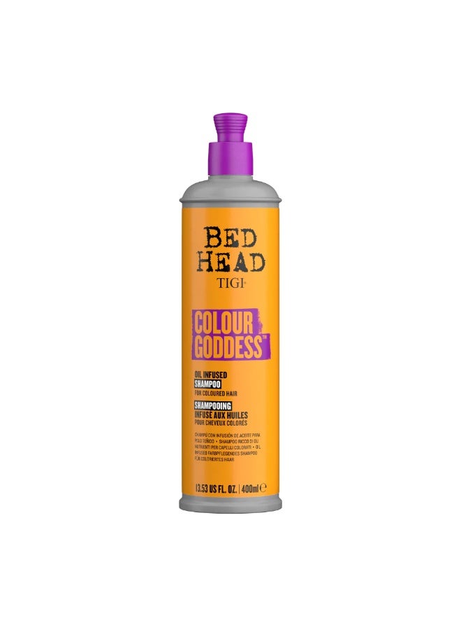 Tigi Bed Head Colour Goddess Shampoo 400ml - Shampoo For Coloured Hair - Image 1