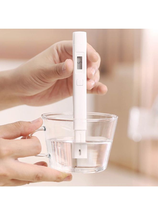 نيبمينينت جهاز قياس جودة الماء ونسبة المعادن محمول بشاشة عرض LCD أبيض - Image 3