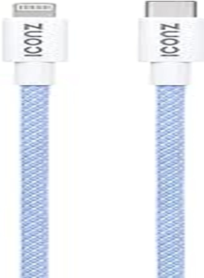 Iconz Cable usb-c to lightning navy blue