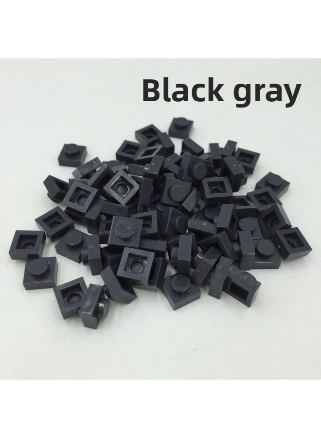 Building Block Parts Small Particles Basic Parts Short 1*1 Hole Pixel Particles Assembled Building Blocks Draw Two-dimensional Code 0.1 Kg/bag 