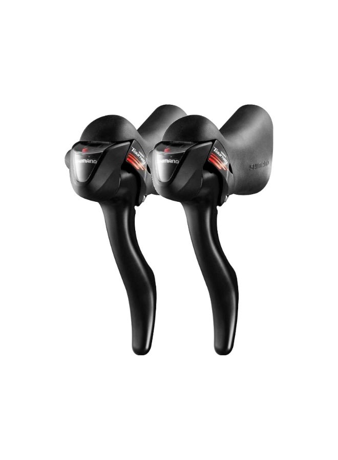 Shimano Tourney ST-A070 3x7-Speed STI Brake/Shift Lever Set – Dual Control Road Levers