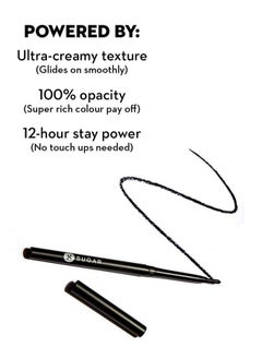 SUGAR Cosmetics SUGAR Cosmetics Kohl Of Honour Intense Kajal01 Black Out (Black) Longlasting formula, Lightweight  - Image 2