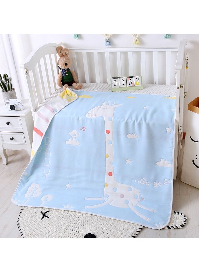 Pure Cotton Cartoon Printed Bath Towels