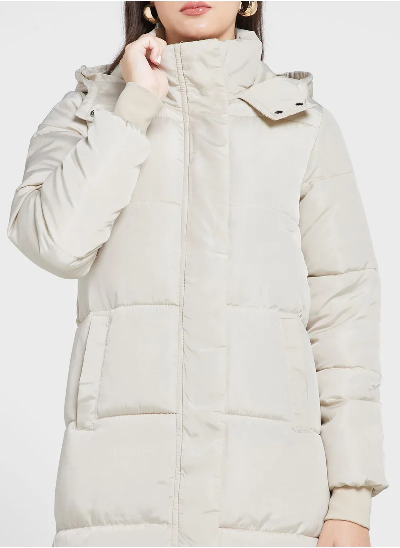 ELLA Classic Longline Padded Jacket