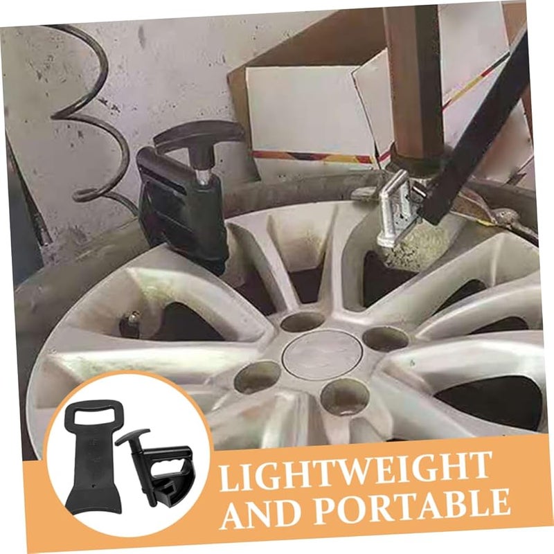 مجموعة أدوات تغيير الإطارات اليدوية من ABOOFAN مع رافعة الحافة لإزالة وتركيب الإطارات بسهولة بتصميم متين - Image 4