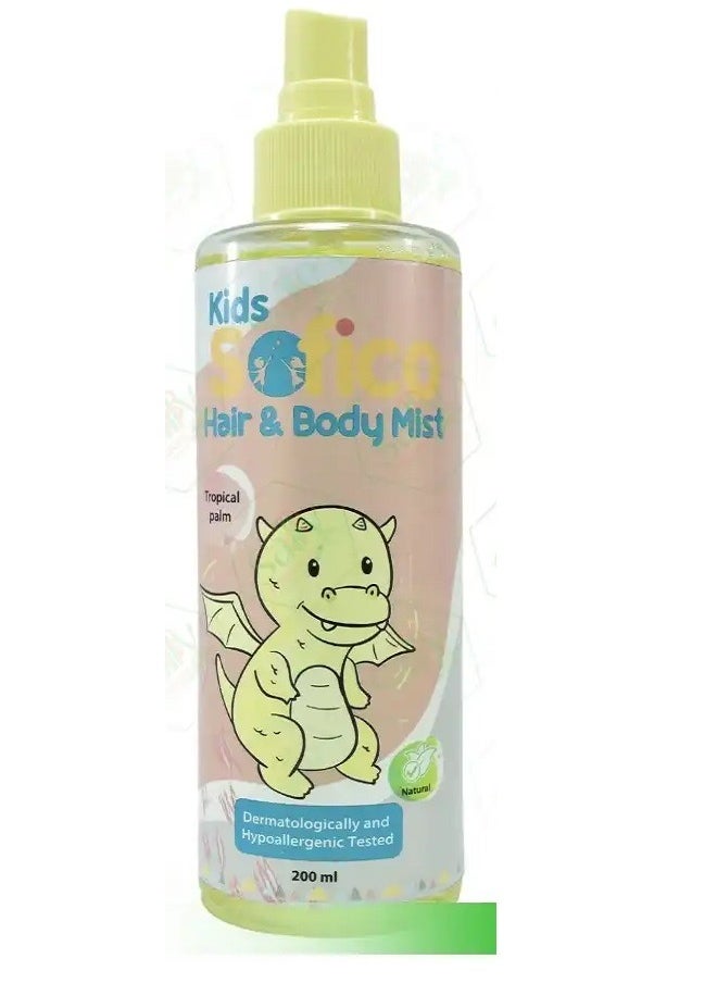 SOFICO Kids Hair & Body Mist Tropical Palm  200ml  - Image 1