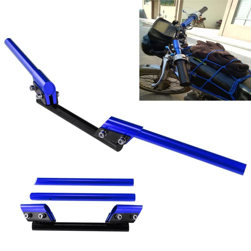 Lovmoto Universal 7/8" 22mm Motorcycle Handlebars Bike Handle bar Unit Rising Drag Handle Bar for Cruiser Cafe Racer(Blue) Comfortable with Splen-dor Pl-us - Image 2