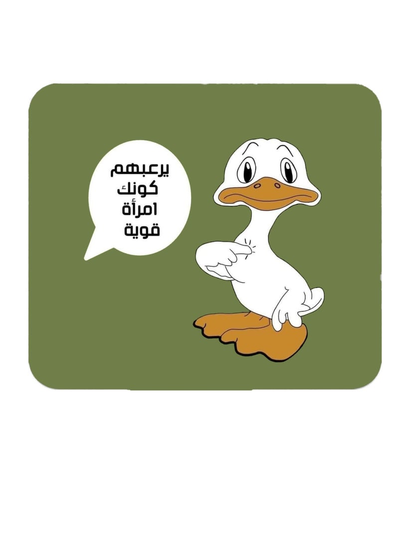 مضحك- وسادة ماوس مطاطية cr-88