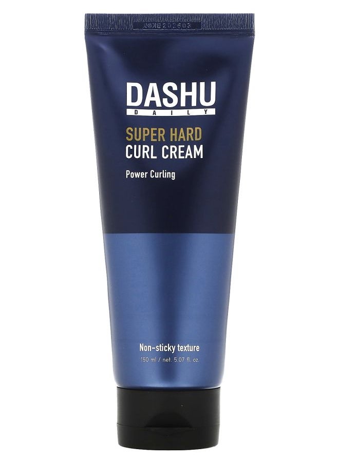 Dashu Daily Super Hard Curl Cream 5.07 fl oz (150 ml) 