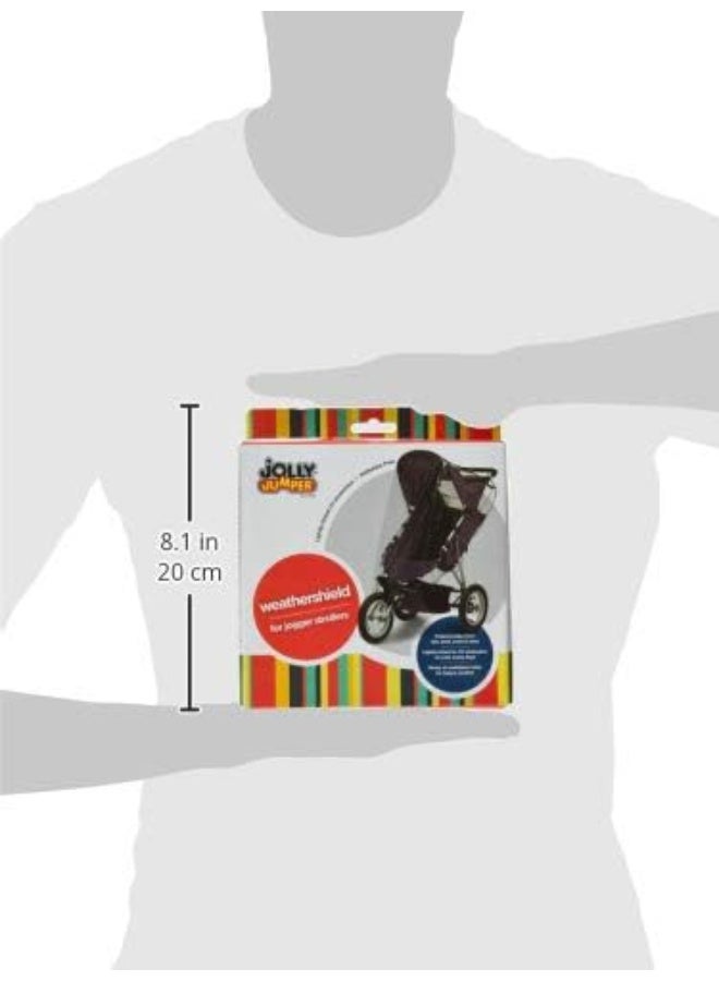 Jolly Jumper Single Jogging Stroller Weathershield - Image 5