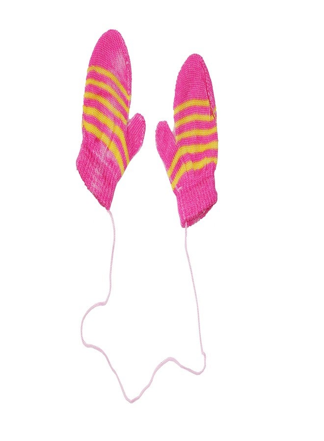 CHACKO Baby Boys & Baby Girls Winter Hand Gloves For Babies | Baby Winter Warm Hand Striped Gloves_Pack Of 12(Multicolour,6-12 Months) - Image 5