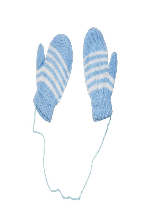 CHACKO Baby Boys & Baby Girls Winter Hand Gloves For Babies | Baby Winter Warm Hand Striped Gloves_Pack Of 12(Multicolour,6-12 Months) - Image 4