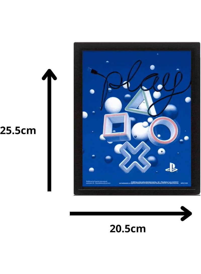 Pyramid Pyramid Playstation Play Lenticular Poster Framed  - Image 4