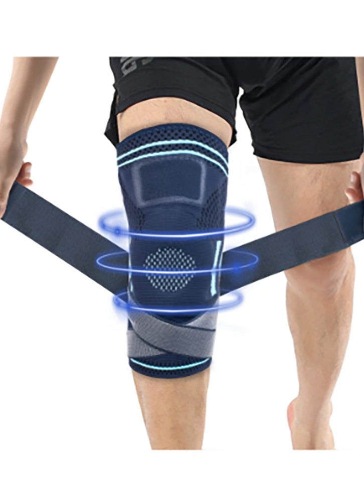Bukela Knee Brace with Side Stabilizers & Patella Gel Pads, Adjustable Compression Knee Support Braces for Men Women for Knee Pain, Meniscus Tear,ACL,MCL,Arthritis, Joint Pain Relief,Injury Recovery - Image 1