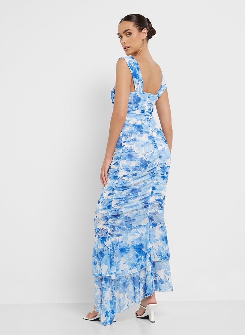 Ginger Floral Cutout Dress - Image 2