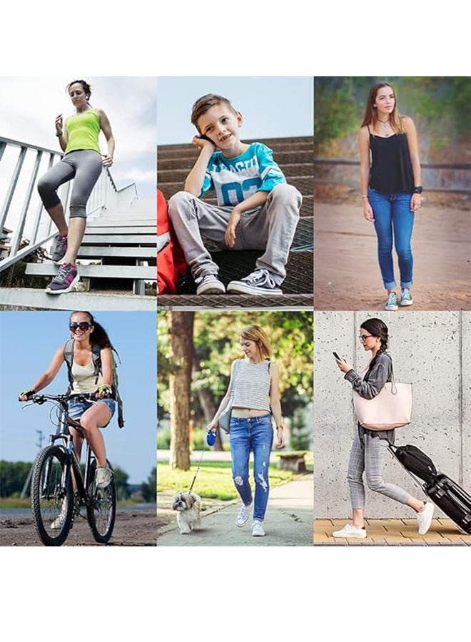 3 أزواج من أربطة الأحذية الرياضية المسطحة للأحذية الرياضية وأحذية الجري وأربطة الأحذية الطويلة (رمادي) - Image 4