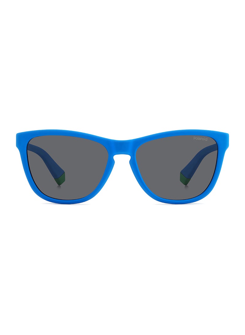 Kids Unisex Polarized Rectangular Sunglasses - Pld 8056/S Blue Millimeter - Lens Size: 49 Mm - pzsku/Z383D541C92C635629D12Z/45/_/1708348177/8f6b5cc5-6c7a-4364-8c32-13b8ed8e4640