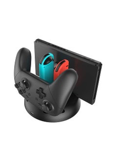 Ipega Ipega 4 in 1 Fast Charger Dock Base Station for Charging Nintendo Switch Lite Console Pro Controller and Joy Con Type C Interface with LED Indicator Light  - Image 3