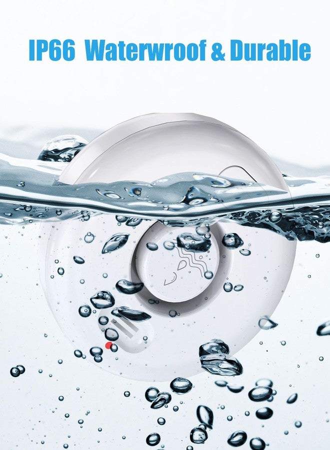 RUIKORING 5 Pack Water Leak Alarm Detector, 120dB Loud Alert Water Sensor, IP66 Waterproof, Sensitive Leak and Drip Alert, Easy Installation for Home, Basement Flood Prevention, Bathroom, Sink, Laundry - Image 5