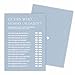 Tabyon Minimalism Baby Shower Game Kits Guess Who Mommy Or Daddy Mist Blue 30 Fill in Style Game Cards Each Set Gender Reveal Baby Announcement Party Favor Decor B03 - Image 2