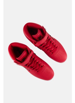 FILA Men Vulc 3 Outline Updown Lace Up Outdoor Shoes, Red  - Image 4