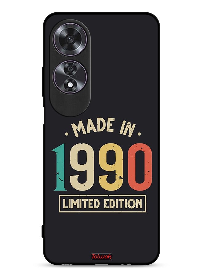 Tolwak Oppo A60 Protective Case Cover Made In 1990 Limited Edition - Image 1