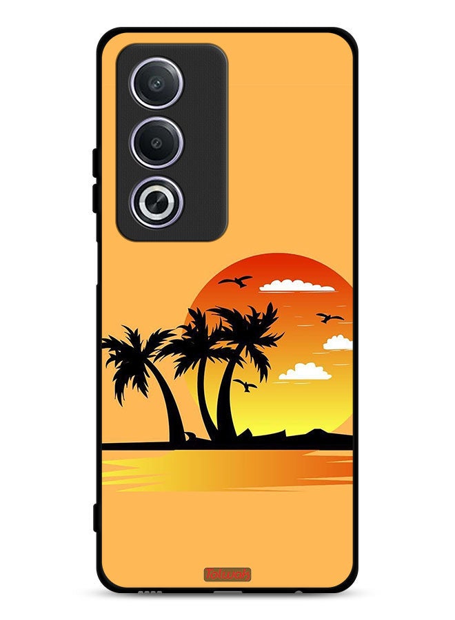 Tolwak Oppo A3 Pro 5G Protective Case Cover Drawing Abstract Design - Image 1