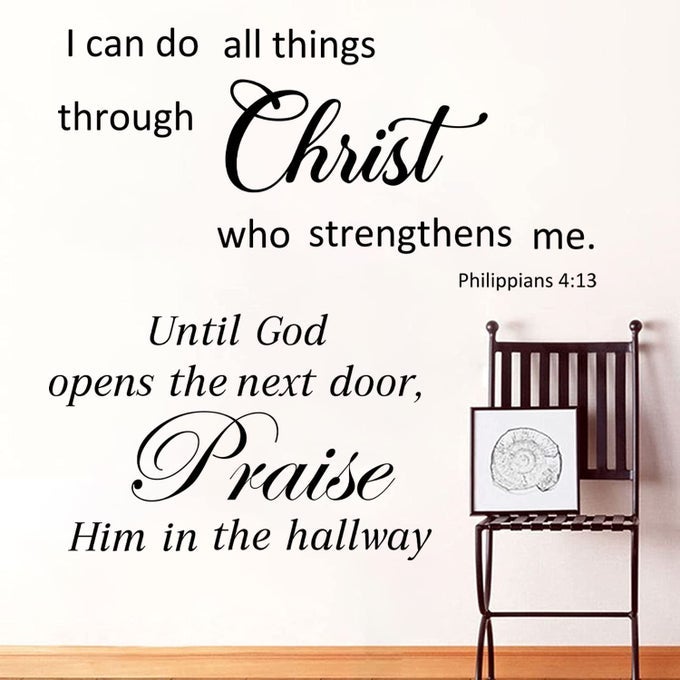 2 SETS BIBLE VERSE WALL DECALS VINYL INSPIRATIONAL QUOTES POSITIVE SAYINGS CHRISTIAN SCRIPTURE MOTIVATIONAL DECALS FOR WOMEN FAMILY HOME