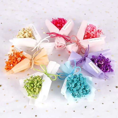 WARMINGO DE Mini Bouquet for Valentine’s Day Gift | Cute Flower Fridge Magnet with Home Decor Use for Girlfriend, Wife & Boyfriend (Purple) - Image 2