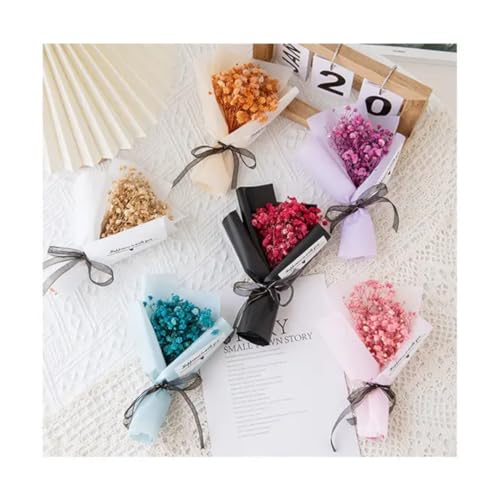 WARMINGO DE Mini Bouquet for Valentine’s Day Gift | Cute Flower Fridge Magnet with Home Decor Use for Girlfriend, Wife & Boyfriend (Purple) - Image 5