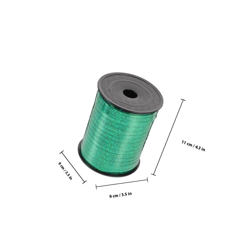 5mm Green Laser Balloon Ribbon 500 Yards For Party Wedding Decoration Packaging - Image 3